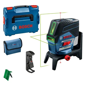 Laser liniowo-punktowy z zaciskiem Bosch GCL 2-50 CG + RM2