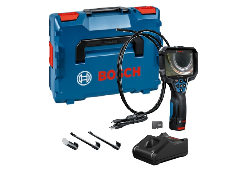 Akumulatorowa kamera inspekcyjna Bosch GIC 12V-5-27C 1x2,0Ah + L-BOXX