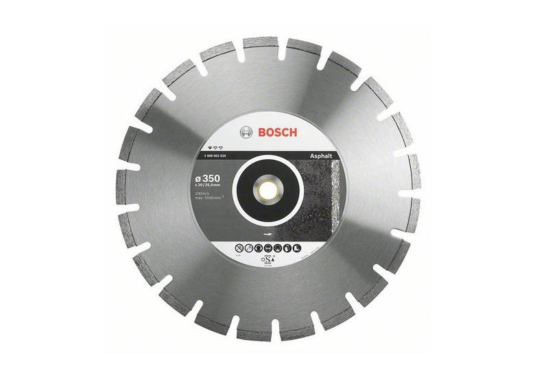 Diamentowa tarcza tnąca 350mm Bosch Standard for Asphalt