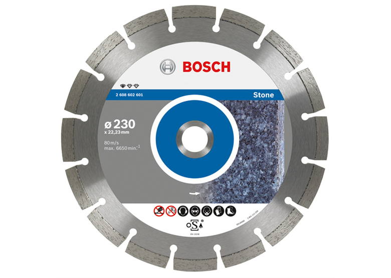 Diamentowa tarcza tnąca 125x22,23x1,6mm Bosch Standard for Stone