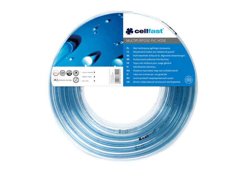 Wąż niezbrojony ogólnego stosowania 4,0 mm x 1,0 mm 50 mb Cellfast C 20-400