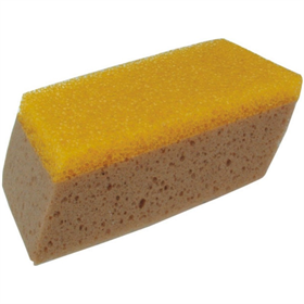 Gąbka do fugowania KOMBI(szorstka/chłonąca)skośna,200x105mm Dedra 1523