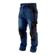 Spodnie jeans rozm.LD, denim 280g/m2 Dedra BH45SP-LD