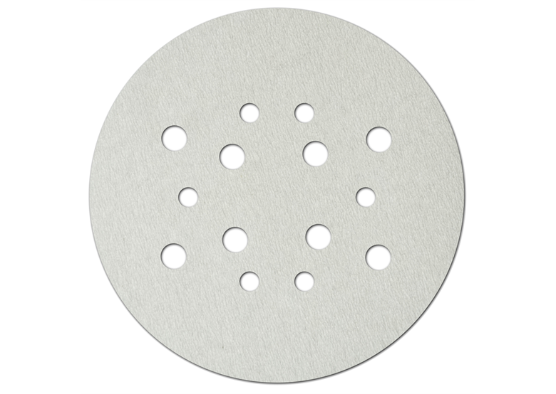 Tarczki ścierne białe uniwersalne 225mm,grad180,rzep,kpl5szt Dedra DED7749UW5