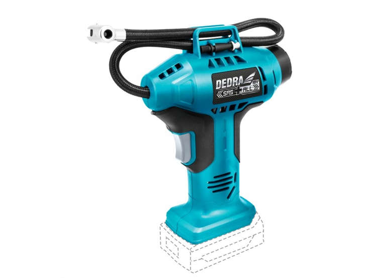 Kompresor pistoletowy Dedra SAS+ ALL 18V DED7078