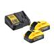 Wiertarko-wkrętarka udarowa DeWalt 18V XR DCD805H2T 2x5.0Ah