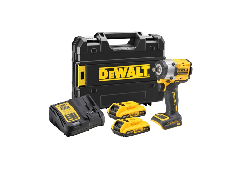 Klucz udarowy DeWalt 18V XR DCF921D2T 2x2.0Ah