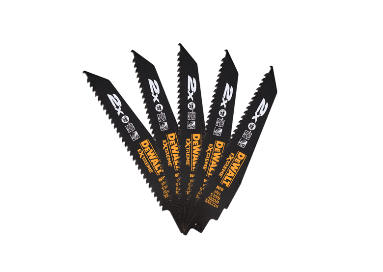 Brzeszczoty do drewna 5szt. DeWalt DT2300L