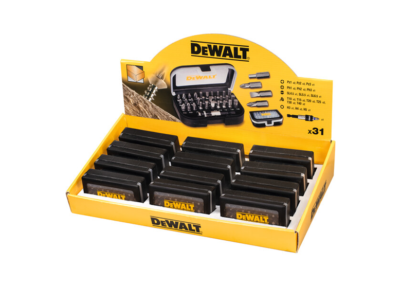 Zestaw bitów, 31szt. DeWalt DT7944TS