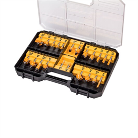 Zestaw 22 frezów DeWalt DT90017