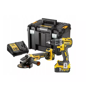 Zestaw elektronarzędzi 18V DeWalt XR DCK2020P2T 2x5.0Ah