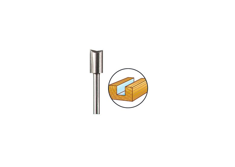 Frez profilowy prosty do drewna HSS 6,4 mm Dremel 2615065432