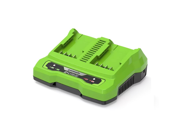 Ładowarka podwójna 24 V 2 A Greenworks G24X2UC2