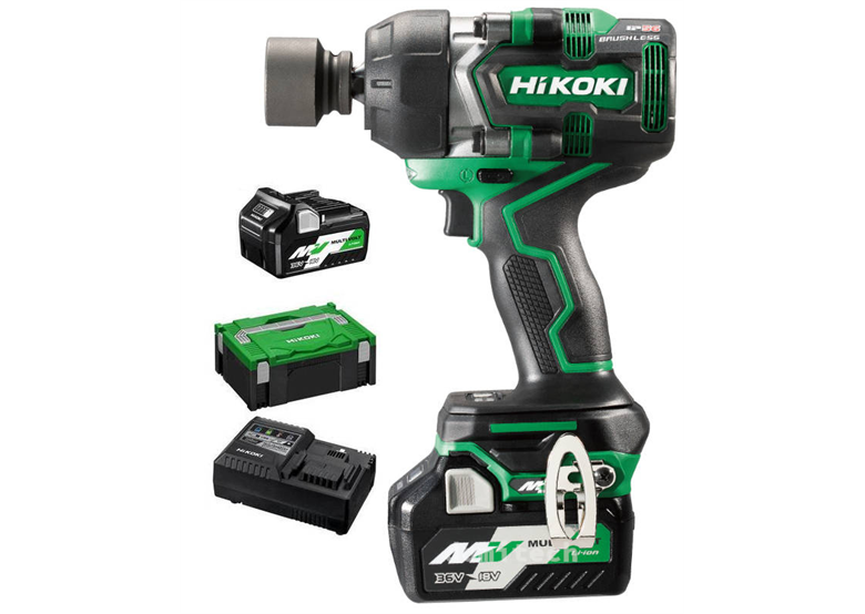 Klucz udarowy Hikoki MULTI VOLT 36V WR36DEWRZ 2x2.5Ah