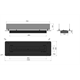 Biokominek do zabudowy Infire INSERT BLACK 1000