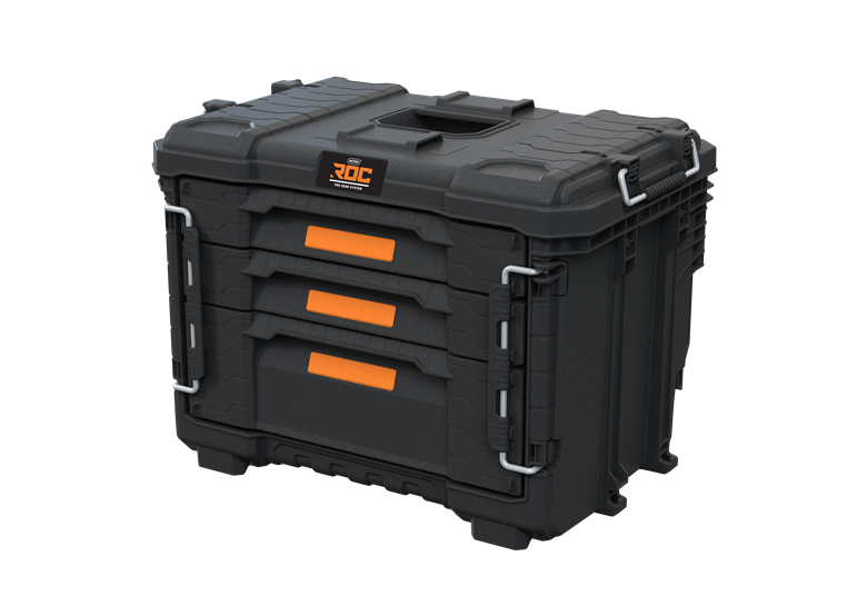 Skrzynka XL z 3 szufladami Keter ROC PRO GEAR 2.0 17212468