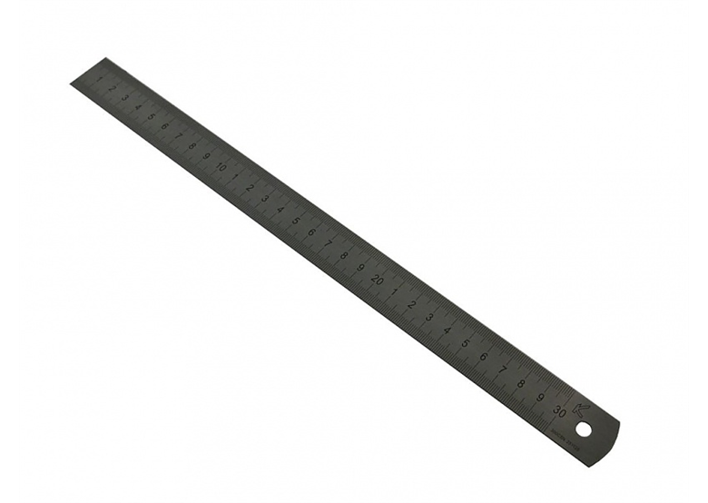 Przymiar kreskowy półsztywny 1000x38x1.8 inox Kmitex G440-100
