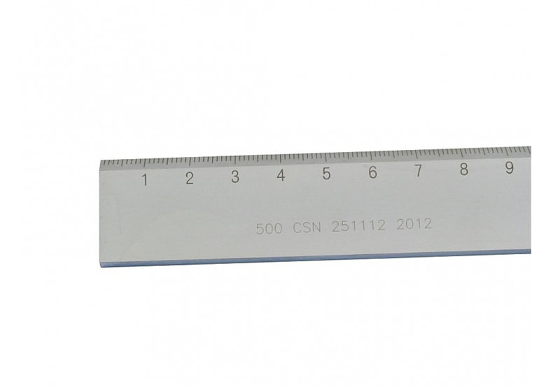 Przymiar kreskowy sztywny ze skosem 1000x32x6 Kmitex G460-060