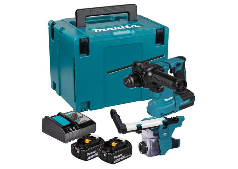 Młotowiertarka Makita DHR183RTWJ 2x5.0Ah