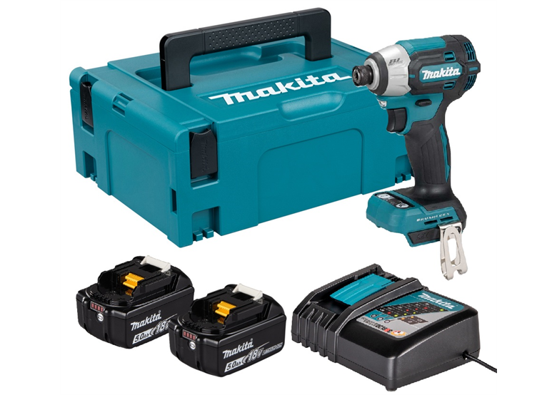 Zakrętarka udarowa Makita DTD201RTJ 2x5.0Ah