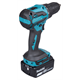 Wiertarko-wkrętarka udarowa Makita LXT DHP490SF1J 1x3.0Ah