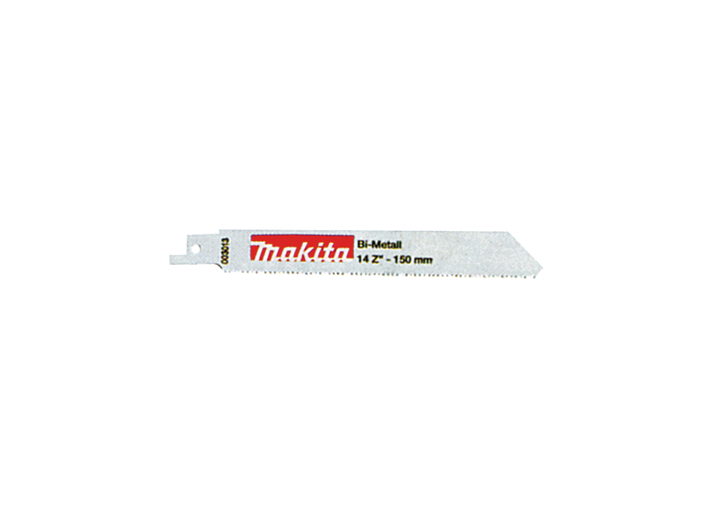 Brzeszczot do pił posuwowych bimetalowy 150 mm, 14 zębów/cal, 5 sztuk Makita p-04911