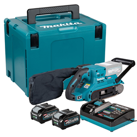 Szlifierka taśmowa Makita XGT BS001GM201 2x4.0Ah