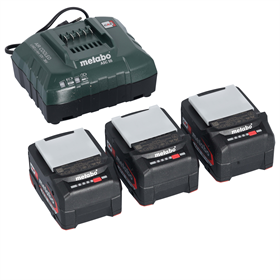 Akumulator 18V 4.0Ah (3szt.) + ładowarka Metabo 685049000