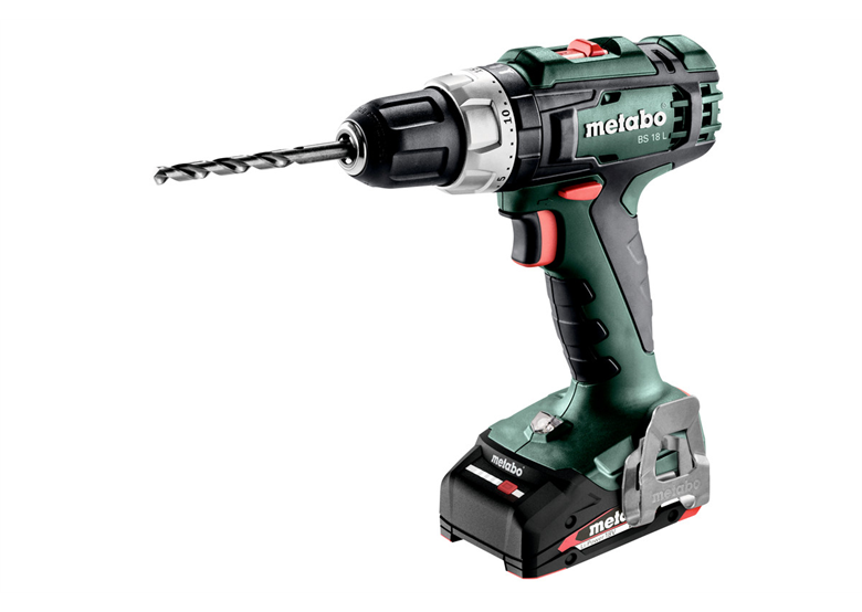 Wiertarko-wkrętarka Metabo BS 18 L 2x2.0Ah