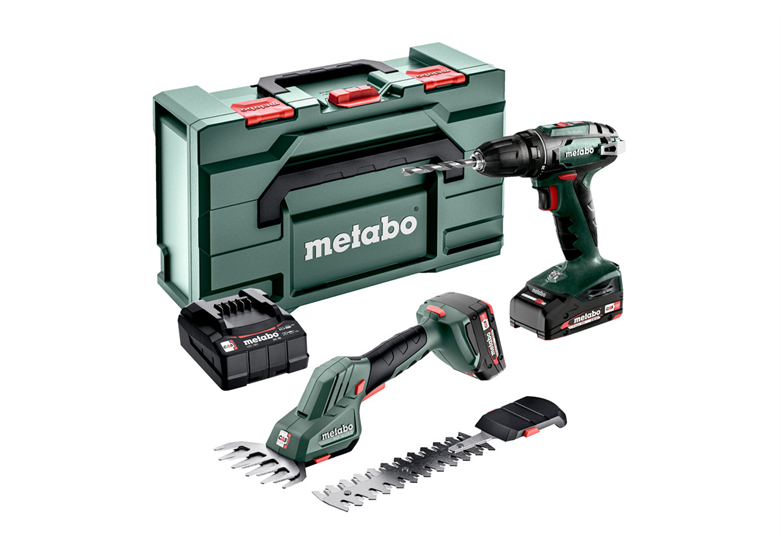 Zestaw elektronarzędzi 18V Metabo CAS Combo Set 2.2.5 2x2.0Ah