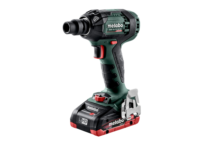 Klucz udarowy w walizce Metabo CAS SSW 18 LTX 300 BL 2x4.0Ah
