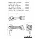 Szlifierka kątowa Metabo WB 18 LT BL 11-125 Quick 2x5.2Ah