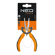 Szczypce precyzyjne płaskie 130mm Neo 01-105