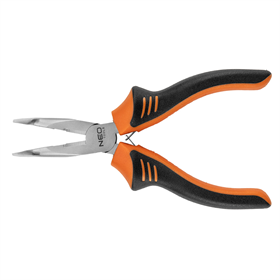 Szczypce wydłużone wygięte 160mm Neo 01-254