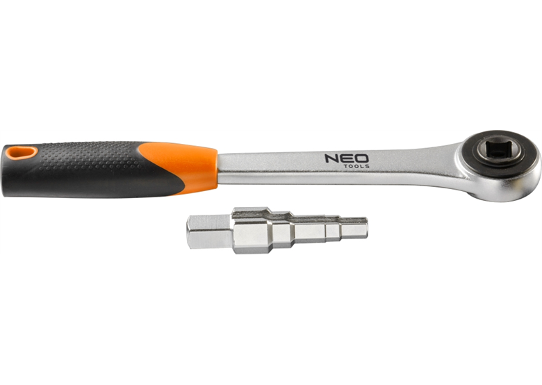 Klucz do śrubunków 1/2" z grzechotką Neo 02-060