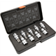 Końcówki Torx na nasadce 1/2", 9 elementów Neo 08-707