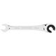 Klucz płasko-oczkowy rozcięty z grzechotką 12 mm Neo 09-259
