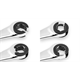 Klucz płasko-oczkowy rozcięty z grzechotką 13 mm Neo 09-260