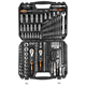 Klucze nasadowe CRV 1/2",  3/8",  1/4",  zestaw 219 elementów Neo 10-076