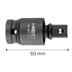 Przegub udarowy 1/2" Neo 10-255