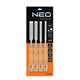 Zestaw 4 dłut Neo 37-800