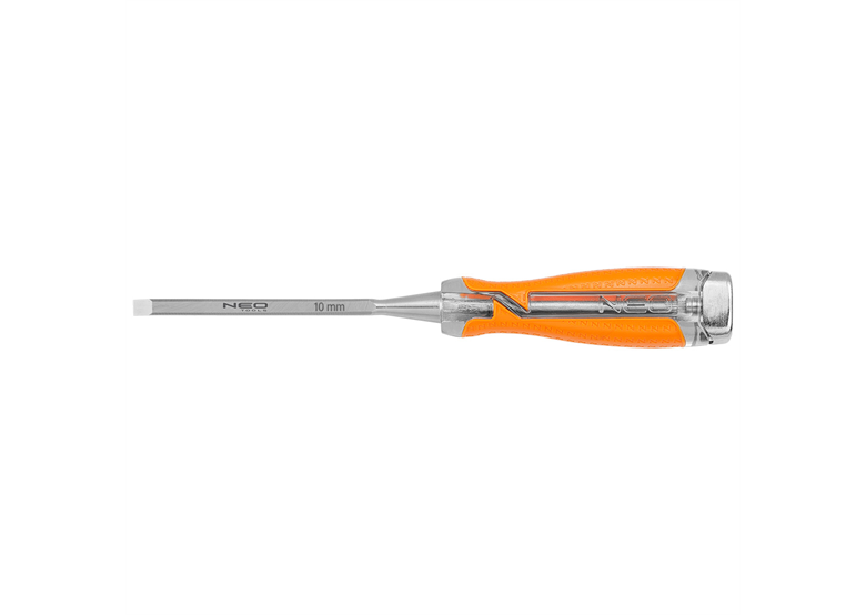 Dłuto 10 mm, CRV, uchwyt dwukomponentowy Neo 37-910