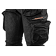 Spodnie robocze DENIM, czarne XXXL Neo 81-233-XXXL