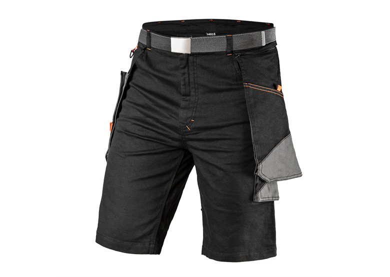 Krótkie spodenki robocze HD Slim, pasek Neo 81-278-XXL
