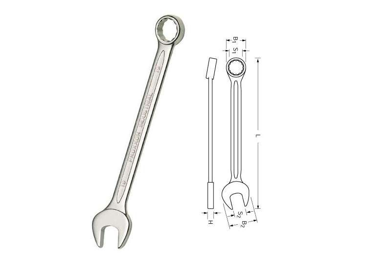 Klucz płasko-oczkowy 8 mm Proxxon PR23908