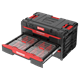 Skrzynia z szufladami Qbrick System ONE 2.0 DRAWER 3 TOOLBOX PROMO Compact Organizers SET