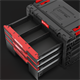 Skrzynka z szufladami Qbrick System PRIME DRAWER 3 TOOLBOX BASIC