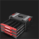 Skrzynka z szufladami Qbrick System PRO 2.0 DRAWER 3 TOOLBOX PROFI BASIC