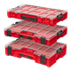 Organizer z wyjmowanymi kubełkami Qbrick System PRO ORGANIZER 300 RED Ultra HD Custom
