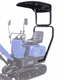 Minikoparka Scheppach EXC815